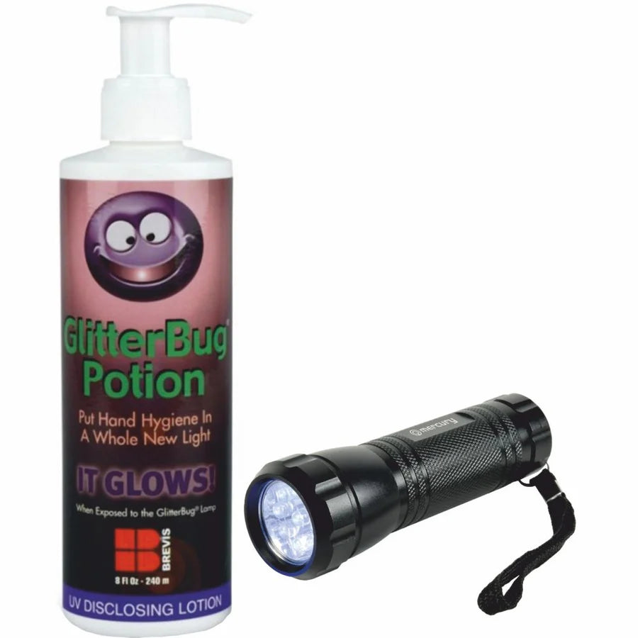 Hand Wash & Hygiene Training Starter Kit - Torch with GlitterBug Potion