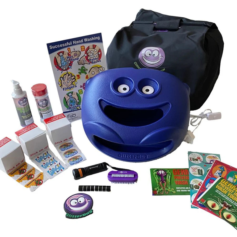 Bug Hygiene Kit Hand Hygiene Training Kits – Glitterbug UK