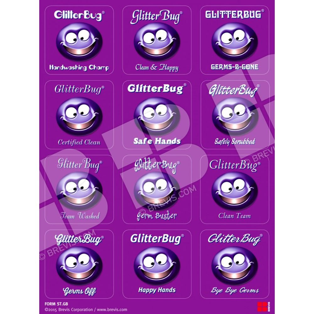 GlitterBug® Sticker Sheet